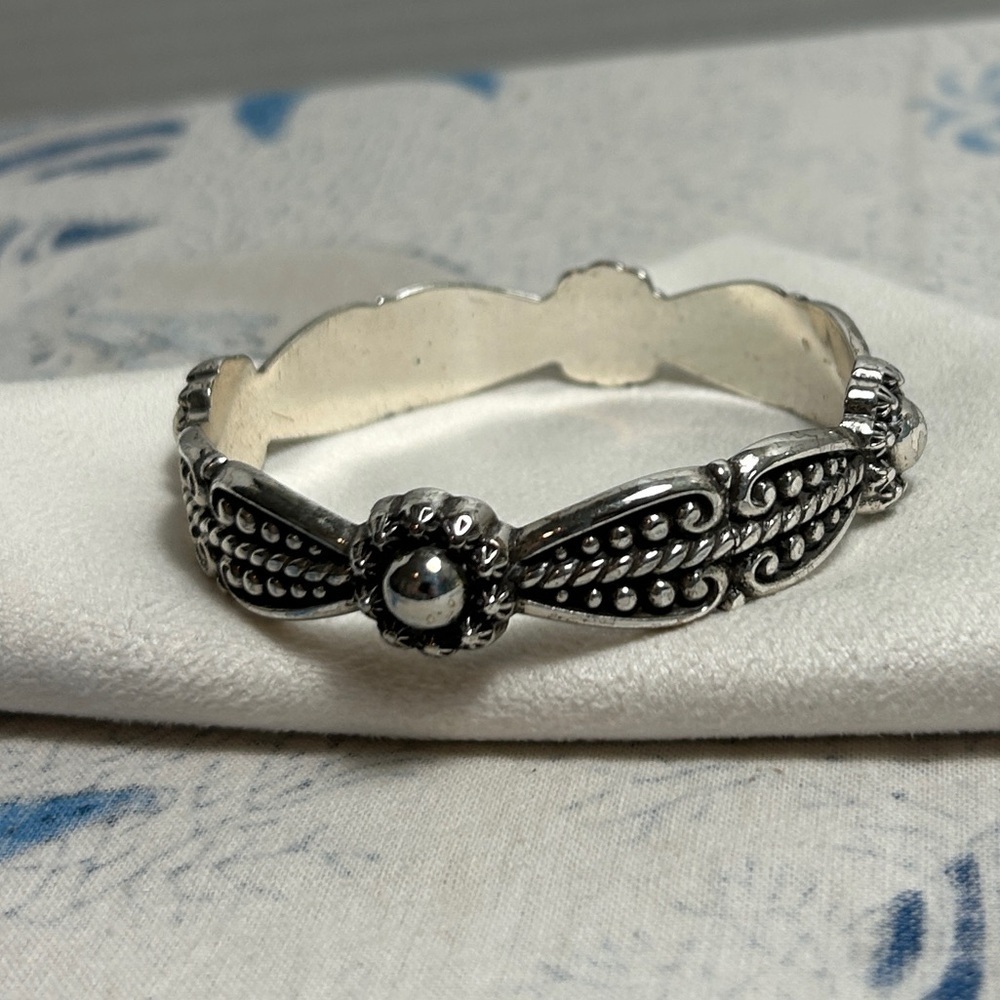 Brighton City of Lights Bangle Bracelet Silver Plated Retired Signed - Picture 11 of 12